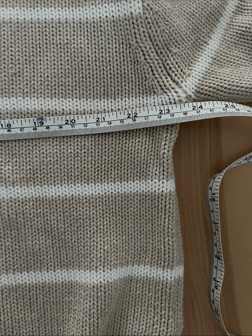 Quince 100% Organic Cotton Striped Crew Sweater - Picture 4 of 6